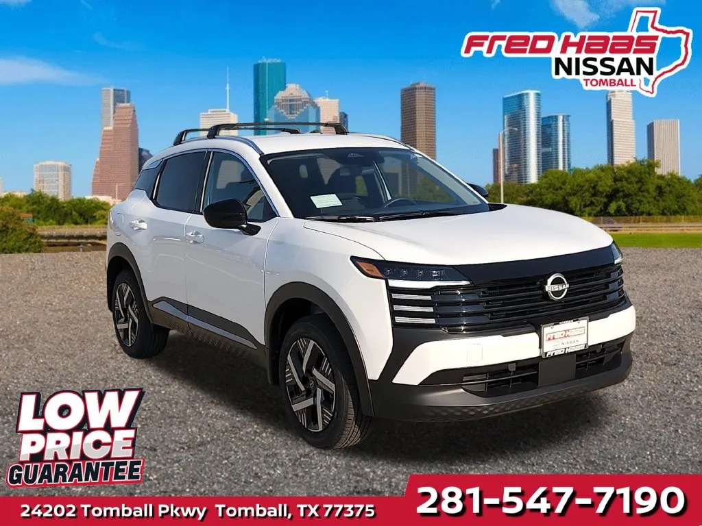 White 2027 Nissan Kicks SV for sale in Tomball, TX