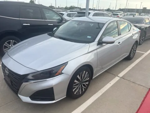 Silver 2023 Nissan Altima 2.5 SV for sale in Tomball, TX