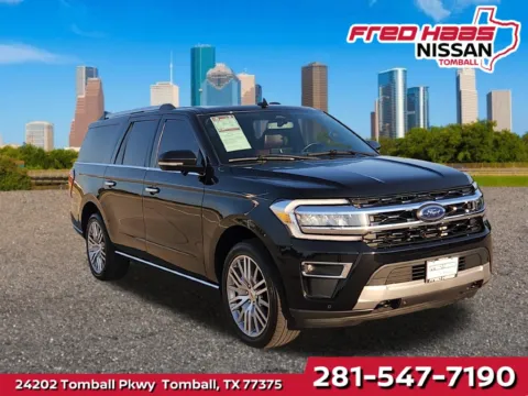 Black 2024 Ford Expedition Max Limited for sale in Tomball, TX