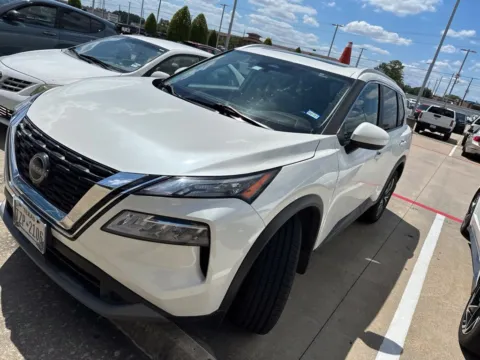 White 2023 Nissan Rogue SV Premium Package for sale in Tomball, TX