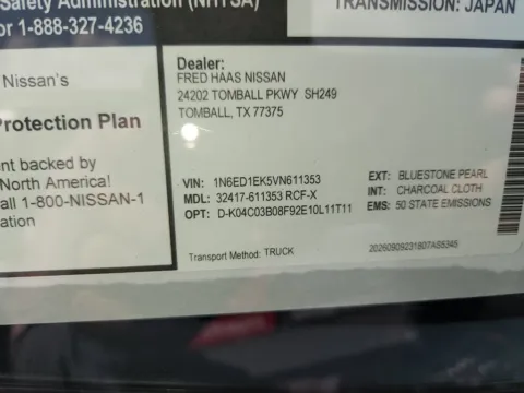Another view of 2027 Nissan Frontier PRO-4X for sale in Tomball, TX at Fred Haas Nissan