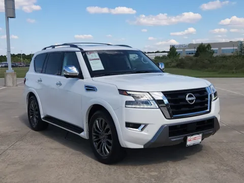 Another view of 2024 Nissan Armada Platinum MCO Corp Demo Non Titled for sale in Tomball, TX at Fred Haas Nissan