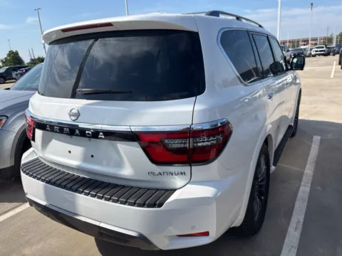 Photos of 2024 Nissan Armada Platinum MCO Corp Demo Non Titled for sale in Tomball, TX at Fred Haas Nissan