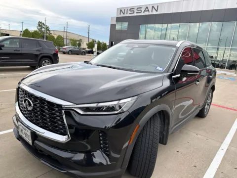 Black 2024 INFINITI QX60 LUXE Vision Pkg, Performance Audio for sale in Tomball, TX