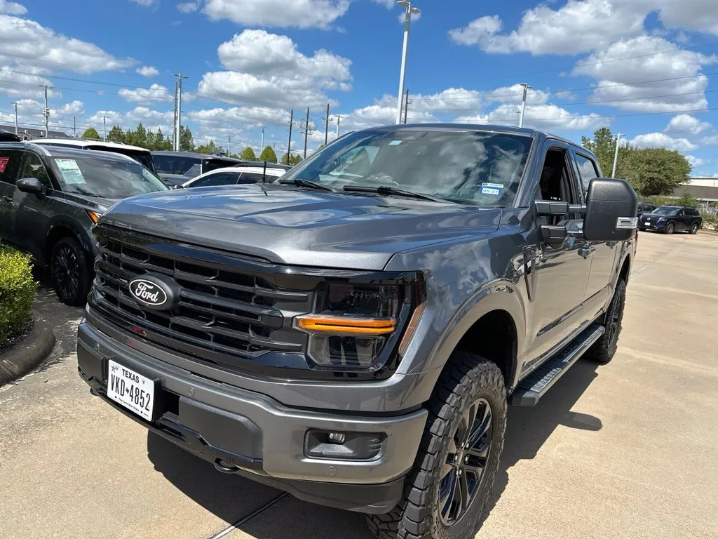 Gray 2024 Ford F-150 XLT Lifted, High Eqp Pkg, Black App Pkg for sale in Tomball, TX
