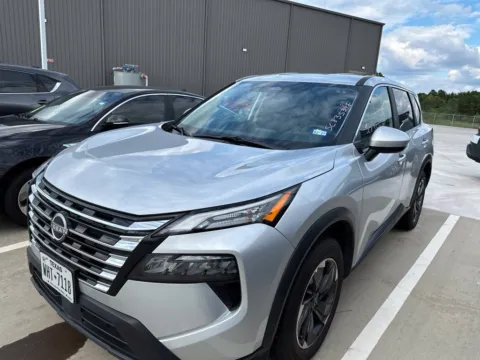 Silver 2025 Nissan Rogue SV for sale in Tomball, TX