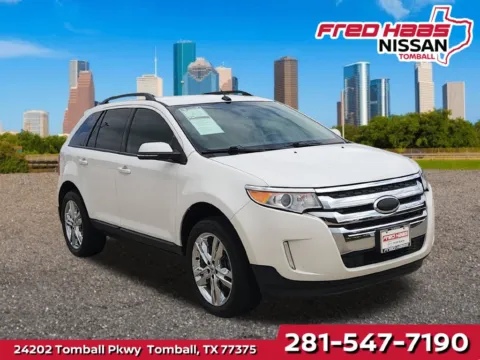 White 2013 Ford Edge SEL AS IS CASH CAR for sale in Tomball, TX