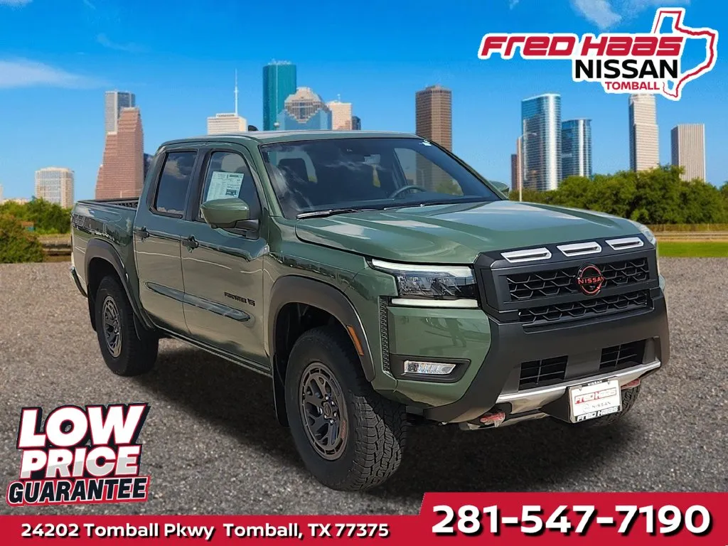 Green 2027 Nissan Frontier PRO-4X for sale in Tomball, TX