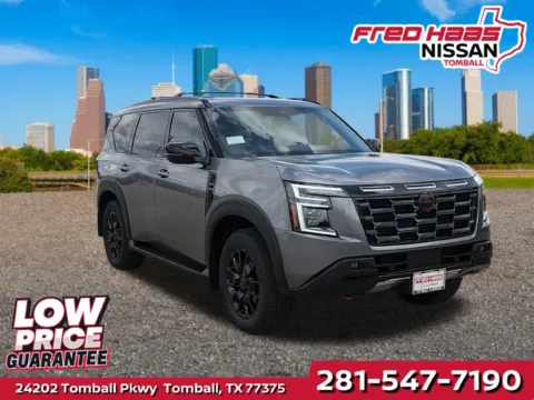 Gray 2026 Nissan Armada PRO-4X for sale in Tomball, TX