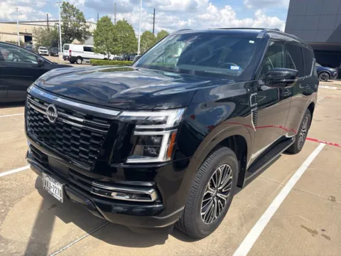 Black 2025 Nissan Armada Platinum ProPilot Asst 2.1 for sale in Tomball, TX