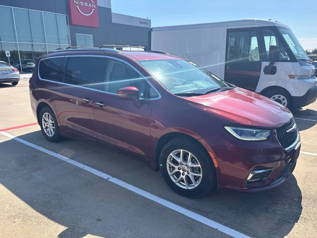 Red 2021 Chrysler Pacifica Touring L for sale in Tomball, TX