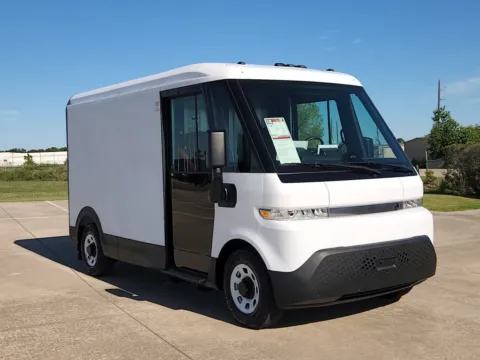 Another view of 2024 BrightDrop Zevo 400 AWD CARGO VAN for sale in Tomball, TX at Fred Haas Nissan