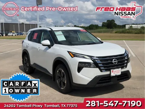White 2026 Nissan Rogue SV for sale in Tomball, TX