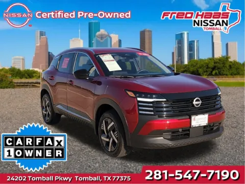 Red 2026 Nissan Kicks SV for sale in Tomball, TX