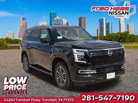 Black 2026 Nissan Armada Platinum 4WD for sale in Tomball, TX