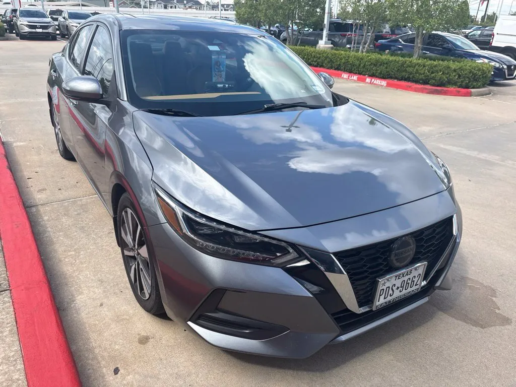 Gray 2020 Nissan Sentra SV Premium Package for sale in Tomball, TX