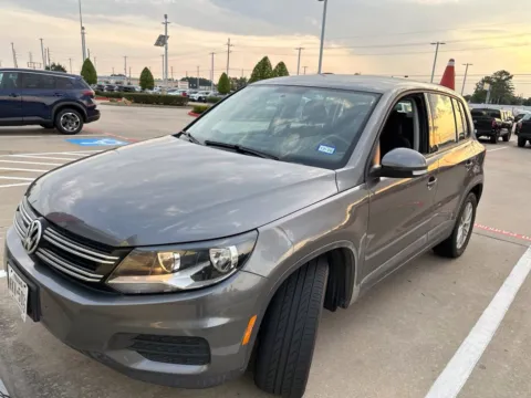 Gray 2017 Volkswagen Tiguan 2.0T S for sale in Tomball, TX