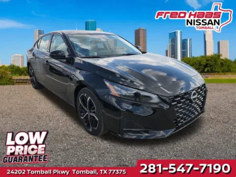 Black 2026 Nissan Altima 2.5 SR for sale in Tomball, TX