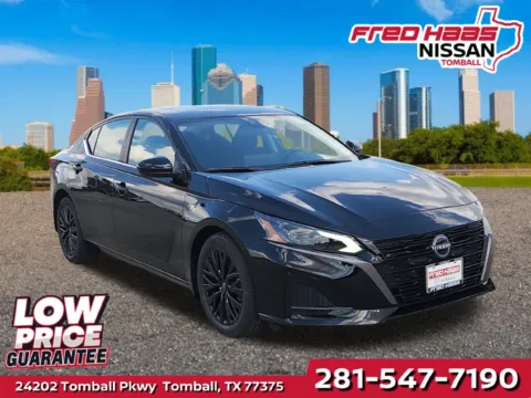Black 2026 Nissan Altima 2.5 SV for sale in Tomball, TX