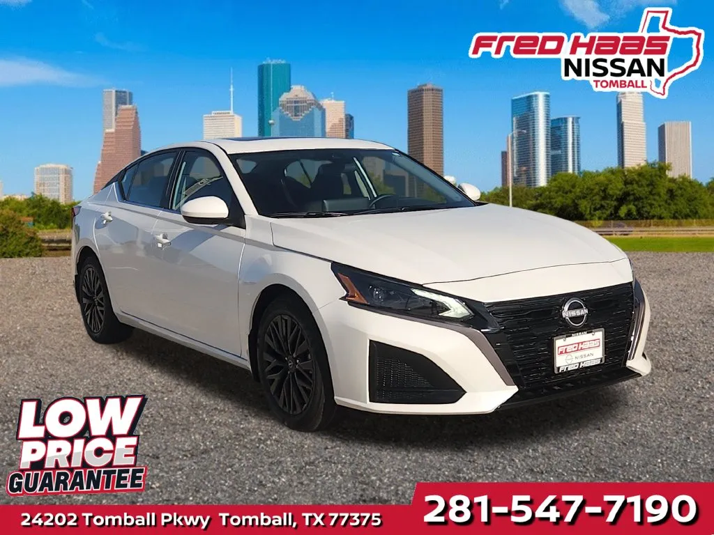 White 2026 Nissan Altima 2.5 SV for sale in Tomball, TX