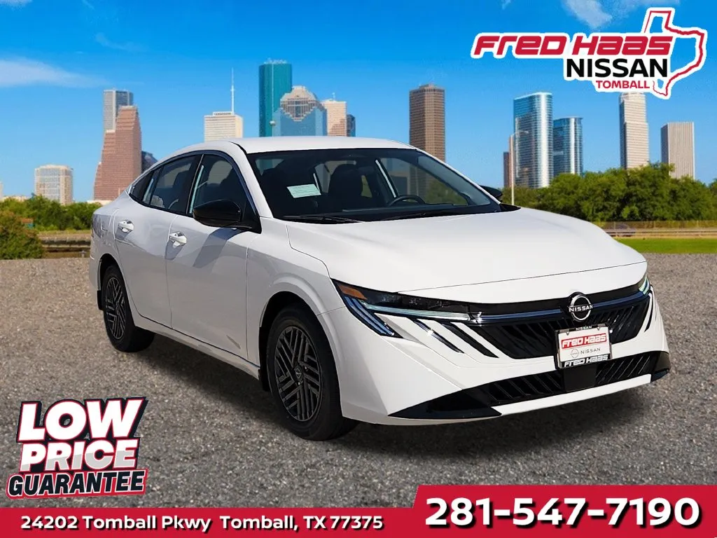 White 2027 Nissan Sentra SV for sale in Tomball, TX