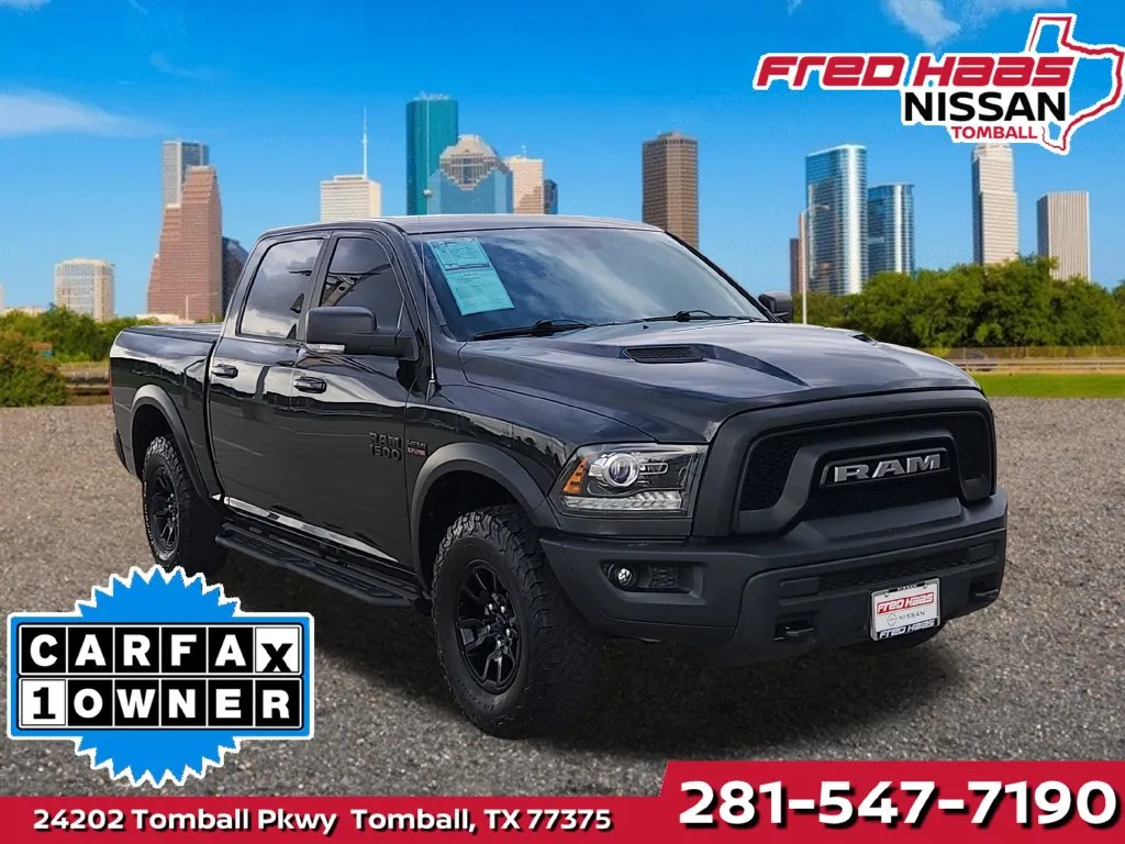 Black 2018 Ram 1500 Rebel for sale in Tomball, TX