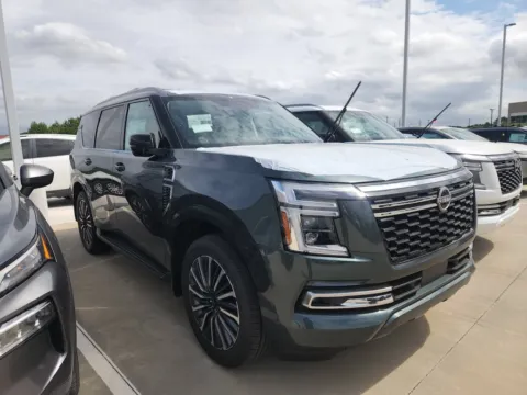 Gray 2027 Nissan Armada Platinum Reserve 4WD for sale in Tomball, TX
