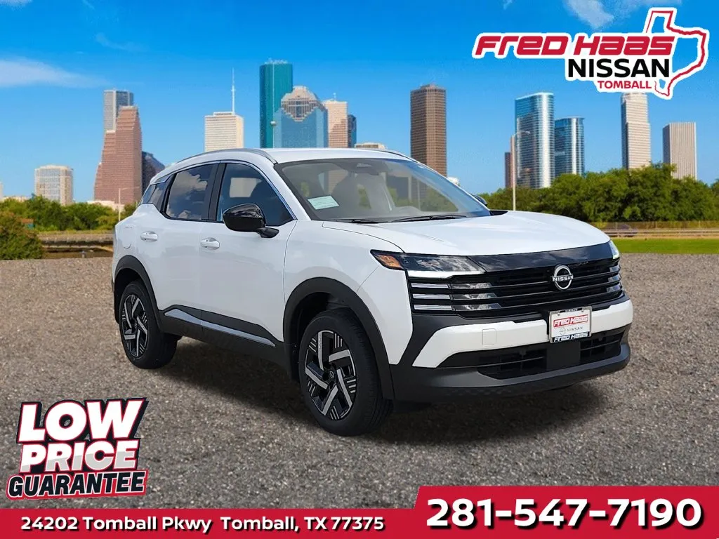 White 2027 Nissan Kicks SV for sale in Tomball, TX