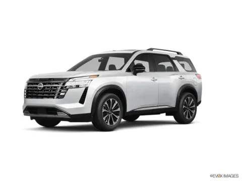 White 2026 Nissan Pathfinder Platinum for sale in Tomball, TX