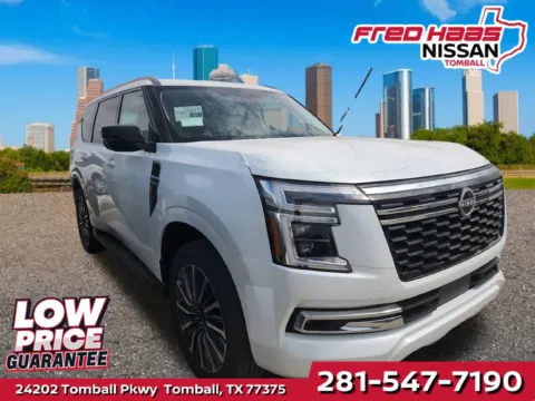 White 2027 Nissan Armada Platinum Reserve 4WD for sale in Tomball, TX