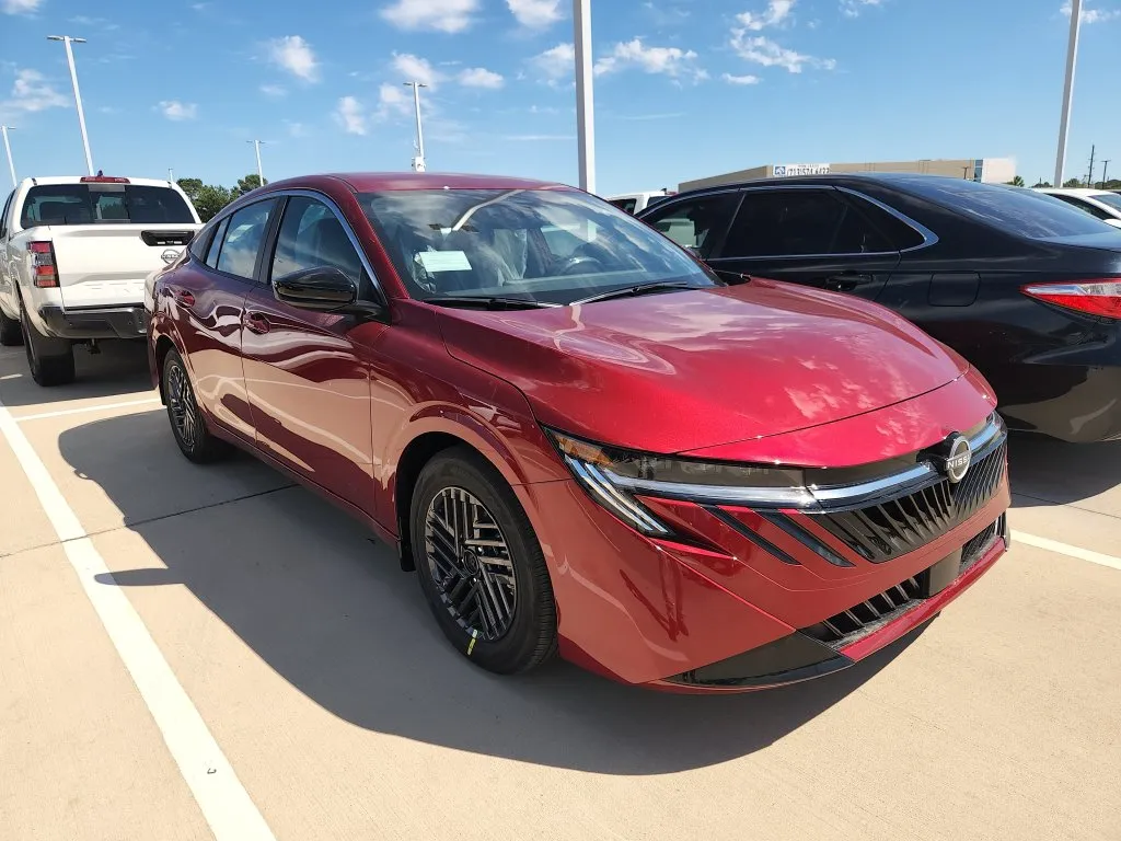 Red 2027 Nissan Sentra SV for sale in Tomball, TX