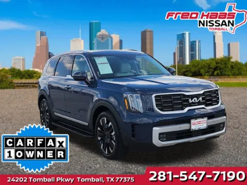 Blue 2025 Kia Telluride SX for sale in Tomball, TX