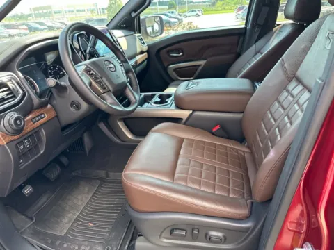 Another view of 2024 Nissan Titan Platinum Reserve Utility Package, Moonroof Pkg for sale in Tomball, TX at Fred Haas Nissan