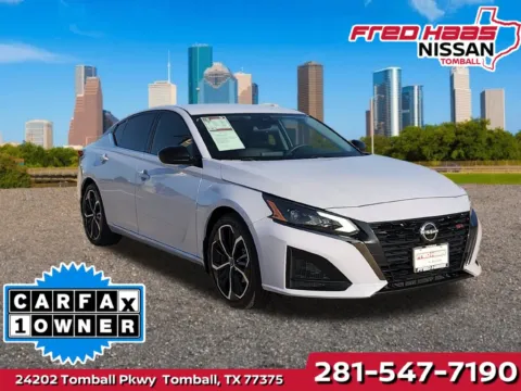White 2024 Nissan Altima 2.5 SR for sale in Tomball, TX