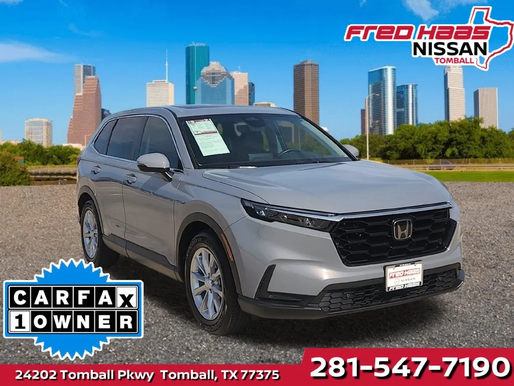 Gray 2025 Honda CR-V EX-L for sale in Tomball, TX