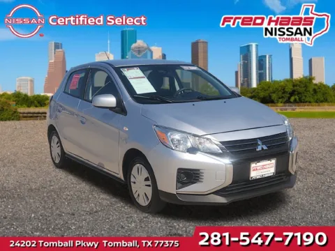 Silver 2021 Mitsubishi Mirage ES for sale in Tomball, TX