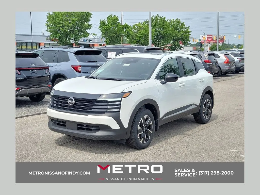White 2026 Nissan Kicks SV for sale in Indianapolis, IN
