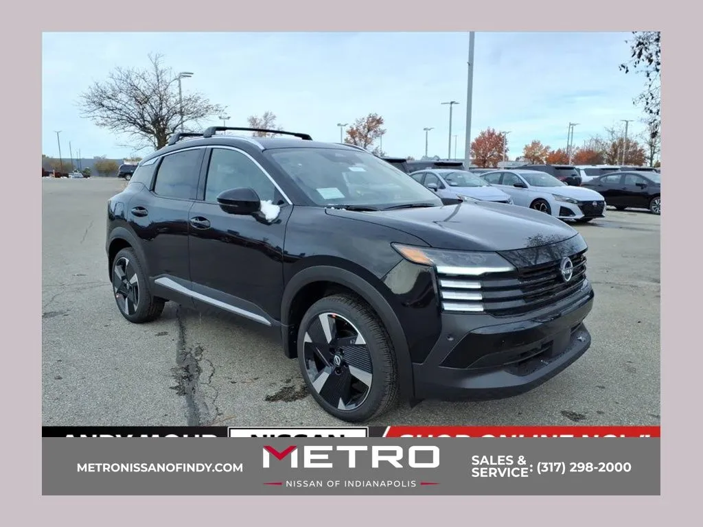Black 2026 Nissan Kicks SR for sale in Indianapolis, IN