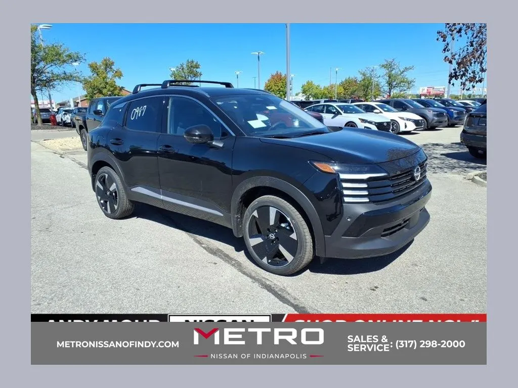 Black 2026 Nissan Kicks SR for sale in Indianapolis, IN