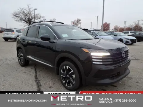 Black 2026 Nissan Kicks SV for sale in Indianapolis, IN