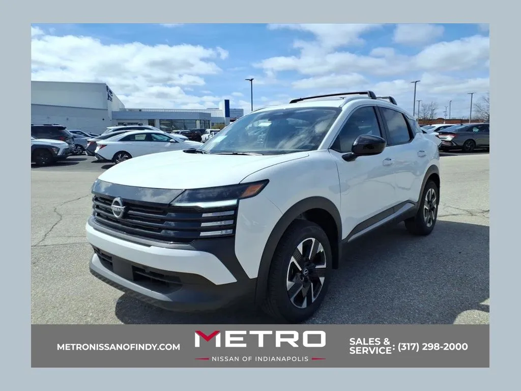 White 2026 Nissan Kicks SV for sale in Indianapolis, IN