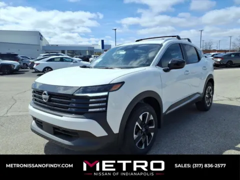 White 2026 Nissan Kicks SV for sale in Indianapolis, IN