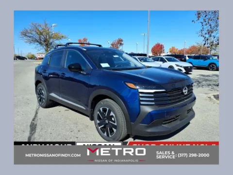 Blue 2026 Nissan Kicks SV for sale in Indianapolis, IN