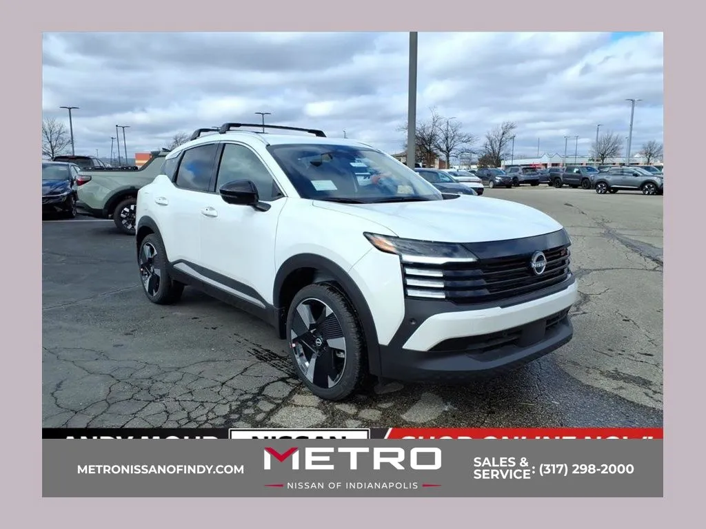 White 2026 Nissan Kicks SR for sale in Indianapolis, IN