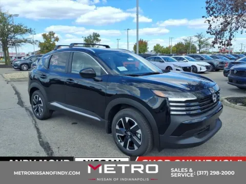 Black 2026 Nissan Kicks SV for sale in Indianapolis, IN