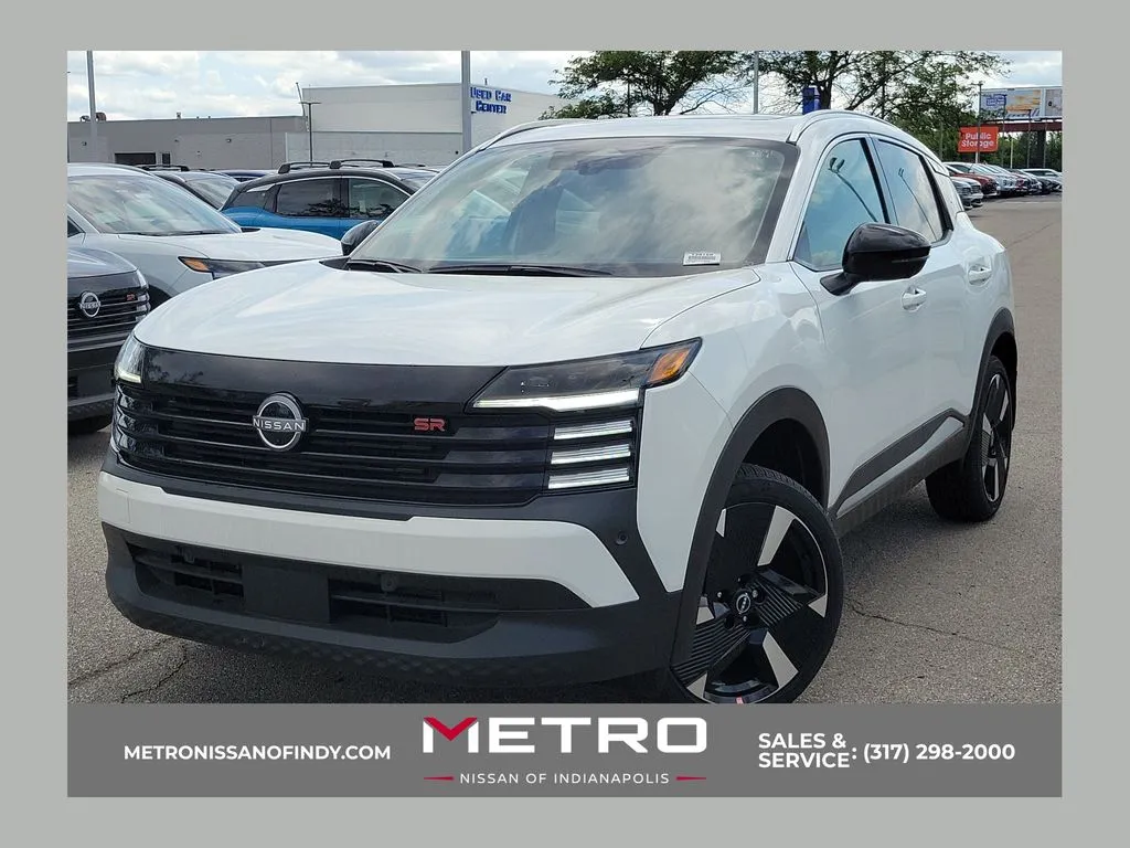 White 2026 Nissan Kicks SR for sale in Indianapolis, IN