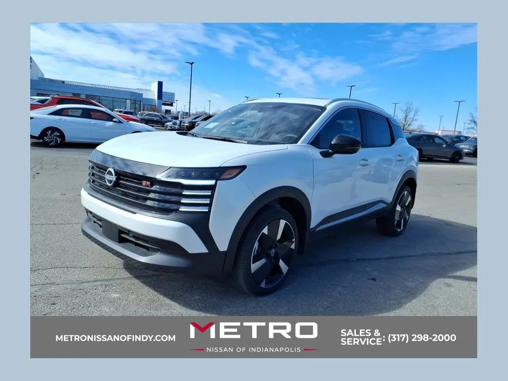 White 2026 Nissan Kicks SR for sale in Indianapolis, IN