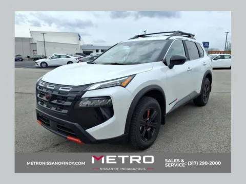 White 2026 Nissan Rogue Rock Creek for sale in Indianapolis, IN