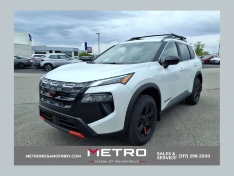 White 2026 Nissan Rogue Rock Creek for sale in Indianapolis, IN