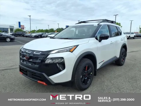 White 2026 Nissan Rogue Rock Creek for sale in Indianapolis, IN